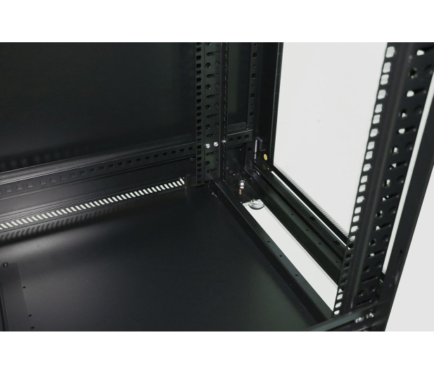 Extralink Szafa rack 27U 800x800mm czarna stojąca EX.14404 - 489497 - zdjęcie 7